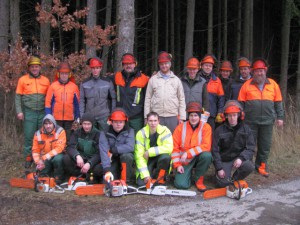 23. Januar 2014 Motorsägenkurs